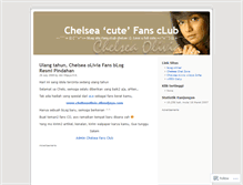 Tablet Screenshot of chelseaolivia.wordpress.com