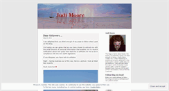 Desktop Screenshot of judimoore.wordpress.com