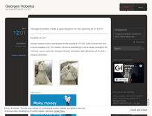 Tablet Screenshot of georgeshobeika.wordpress.com