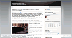 Desktop Screenshot of journalistguo.wordpress.com