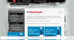 Desktop Screenshot of freeleadacademy.wordpress.com