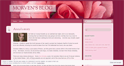 Desktop Screenshot of morvensblog.wordpress.com