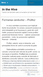 Mobile Screenshot of inthehive.wordpress.com