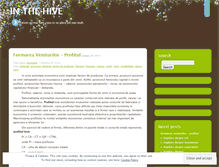 Tablet Screenshot of inthehive.wordpress.com