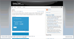 Desktop Screenshot of fantasyfunk.wordpress.com