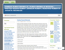 Tablet Screenshot of gambarrumahminimalis.wordpress.com