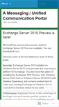 Mobile Screenshot of messagingschool.wordpress.com