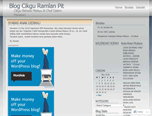 Tablet Screenshot of cikguramlan.wordpress.com