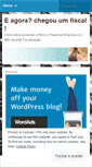 Mobile Screenshot of eagorachegouumfiscal.wordpress.com