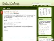 Tablet Screenshot of mancookfood.wordpress.com