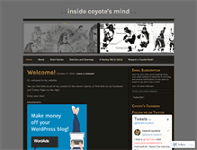 Tablet Screenshot of coyotesblog.wordpress.com