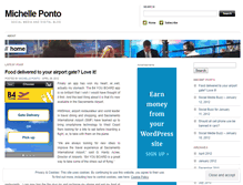 Tablet Screenshot of news10michelleponto.wordpress.com
