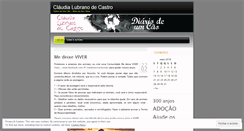 Desktop Screenshot of diariodeumcao.wordpress.com