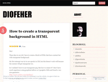 Tablet Screenshot of diofeher.wordpress.com