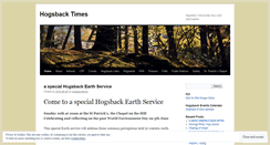 Desktop Screenshot of hogsbacktimes.wordpress.com