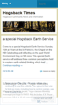 Mobile Screenshot of hogsbacktimes.wordpress.com
