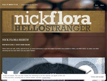 Tablet Screenshot of nickflora.wordpress.com