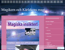 Tablet Screenshot of magiskbok.wordpress.com