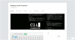 Desktop Screenshot of andripriyanto.wordpress.com