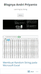 Mobile Screenshot of andripriyanto.wordpress.com