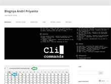 Tablet Screenshot of andripriyanto.wordpress.com