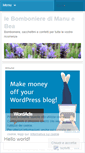 Mobile Screenshot of lebombonieredimanuebea.wordpress.com