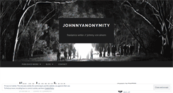 Desktop Screenshot of johnnyanonymity.wordpress.com