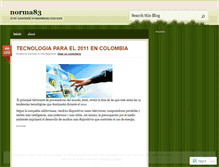 Tablet Screenshot of norma83.wordpress.com