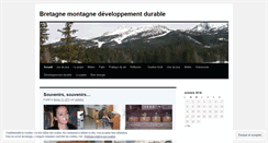 Desktop Screenshot of bretagnemontagne.wordpress.com