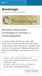 Mobile Screenshot of bondologia.wordpress.com
