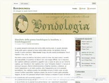 Tablet Screenshot of bondologia.wordpress.com