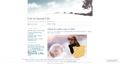 Desktop Screenshot of lifeonsecondlife.wordpress.com