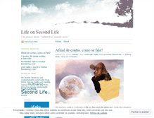 Tablet Screenshot of lifeonsecondlife.wordpress.com