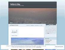 Tablet Screenshot of notfamz.wordpress.com
