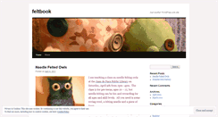 Desktop Screenshot of feltbook.wordpress.com