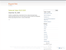 Tablet Screenshot of expertnet.wordpress.com