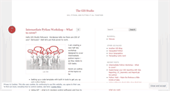 Desktop Screenshot of gisstudio.wordpress.com
