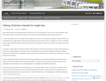 Tablet Screenshot of loseweightinstantly.wordpress.com