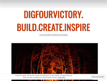 Tablet Screenshot of digfourvictory.wordpress.com