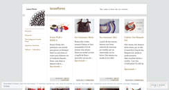 Desktop Screenshot of lanasflores.wordpress.com