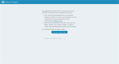 Desktop Screenshot of contenidoycaracter.wordpress.com