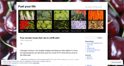 Desktop Screenshot of fuelyourlife.wordpress.com