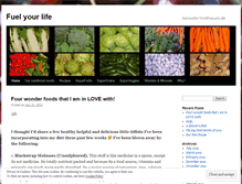 Tablet Screenshot of fuelyourlife.wordpress.com