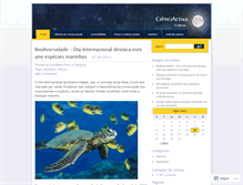 Tablet Screenshot of cienciactiva.wordpress.com