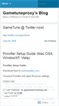 Mobile Screenshot of gametuneproxy.wordpress.com