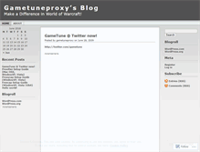 Tablet Screenshot of gametuneproxy.wordpress.com