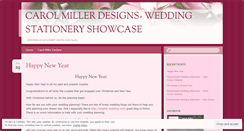 Desktop Screenshot of carolmillerdesigns.wordpress.com