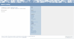 Desktop Screenshot of djatudjalandjalan.wordpress.com