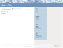 Tablet Screenshot of djatudjalandjalan.wordpress.com