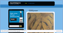 Desktop Screenshot of elspethdalgarno.wordpress.com
